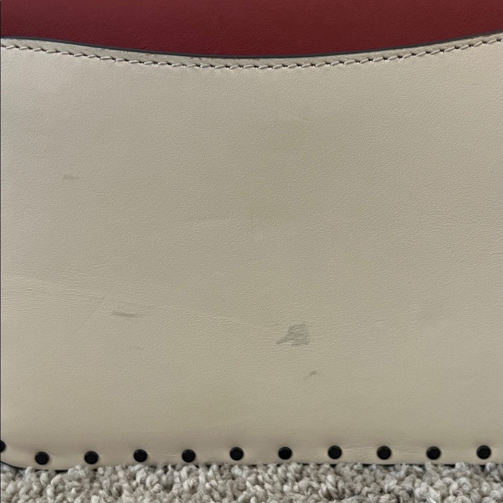 Beat Shoulder Bag 18 In Colorblock With Rivets - Picture 3 of 9